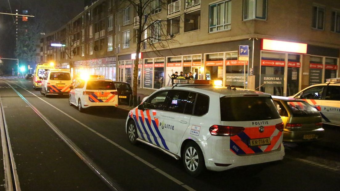 De steekpartij was in een huis aan de Rijswijkseweg in Den Haag.