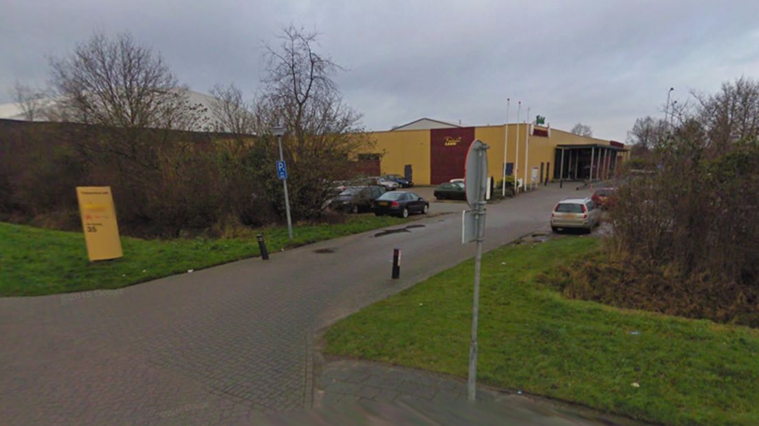 De Topsporthal in Leek (Rechten: Google Streetview)