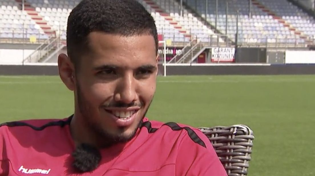 Sergio Peña is een van de vijftien nieuwelingen van FC Emmen (Rechten: RTV Drenthe/Niels Dijkhuizen)