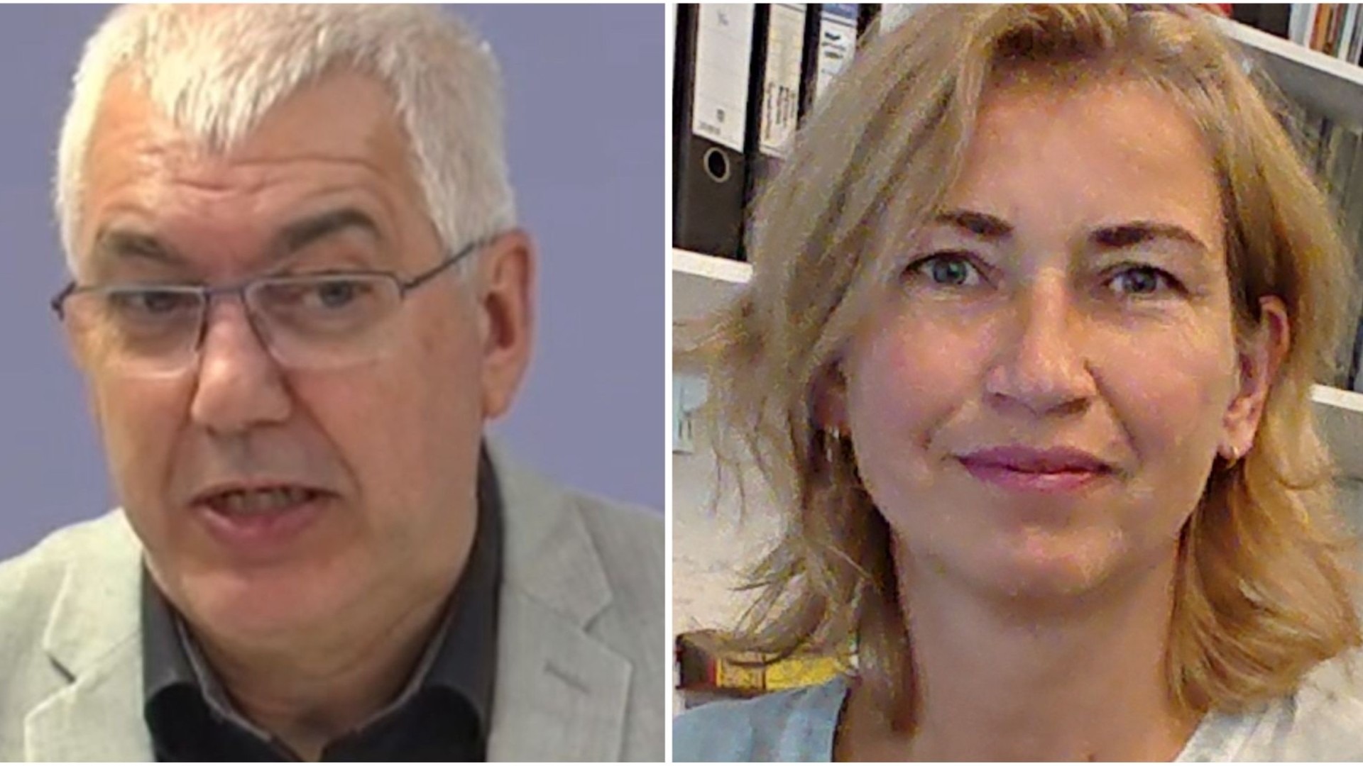 De onderzoekers van het UMCG: Ed Schuuring en Bea Wisman (Eigen foto)