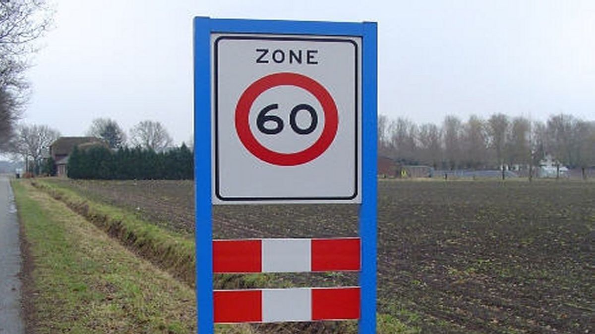 Maximumsnelheid omlaag tussen Ansen en Ruinen