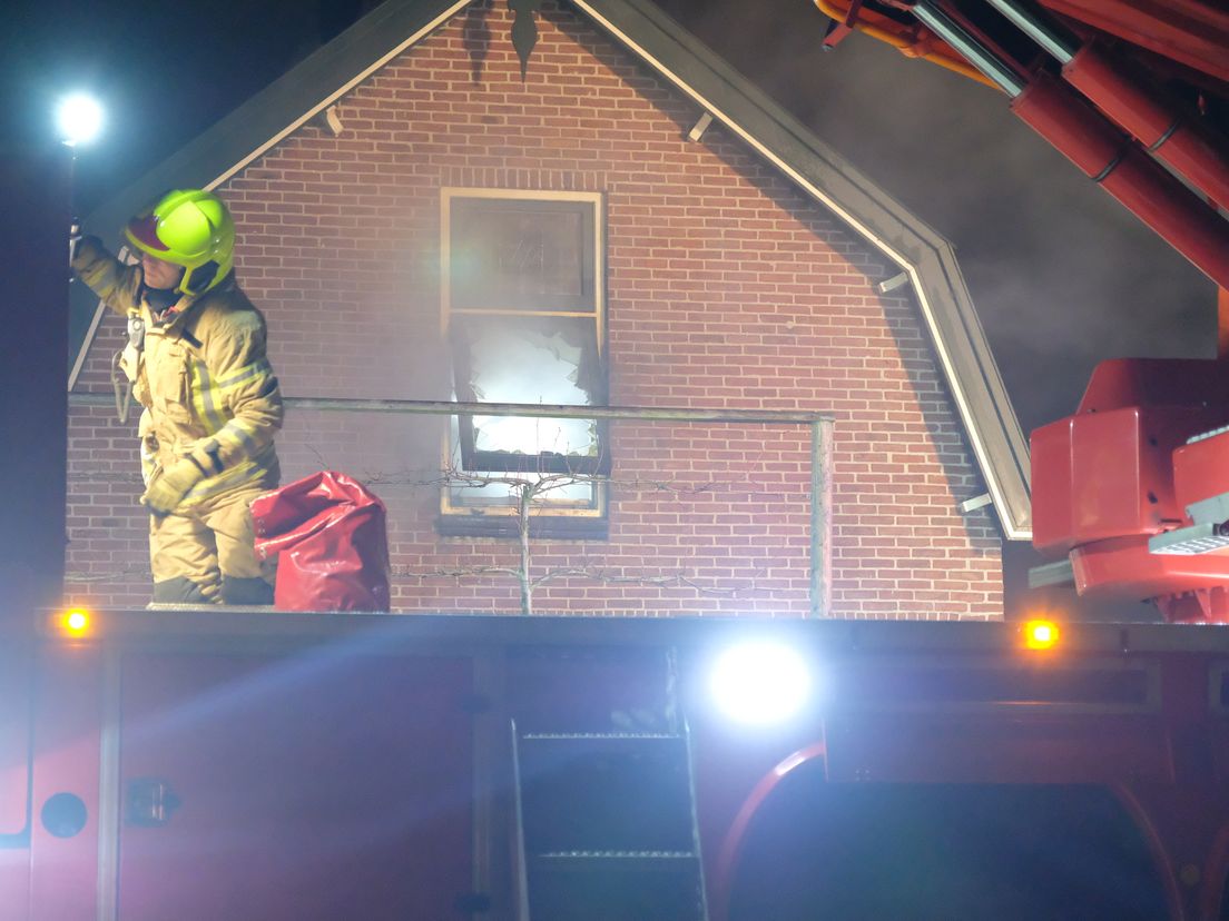 Brand woning Molendijk in Oudenhoorn