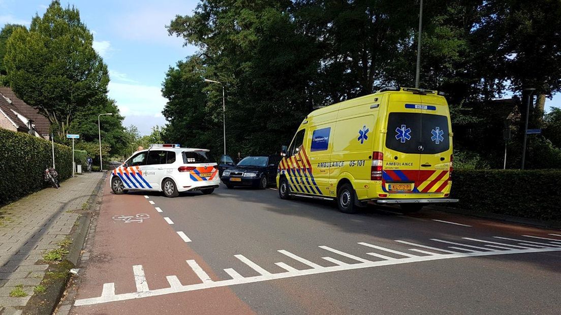 Vrouw aangereden door een auto in Borne