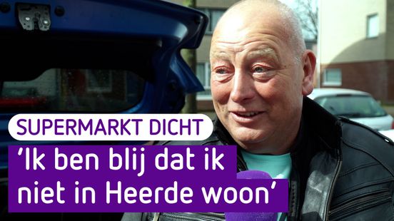 In Heerde mag de supermarkt op zondag niet open