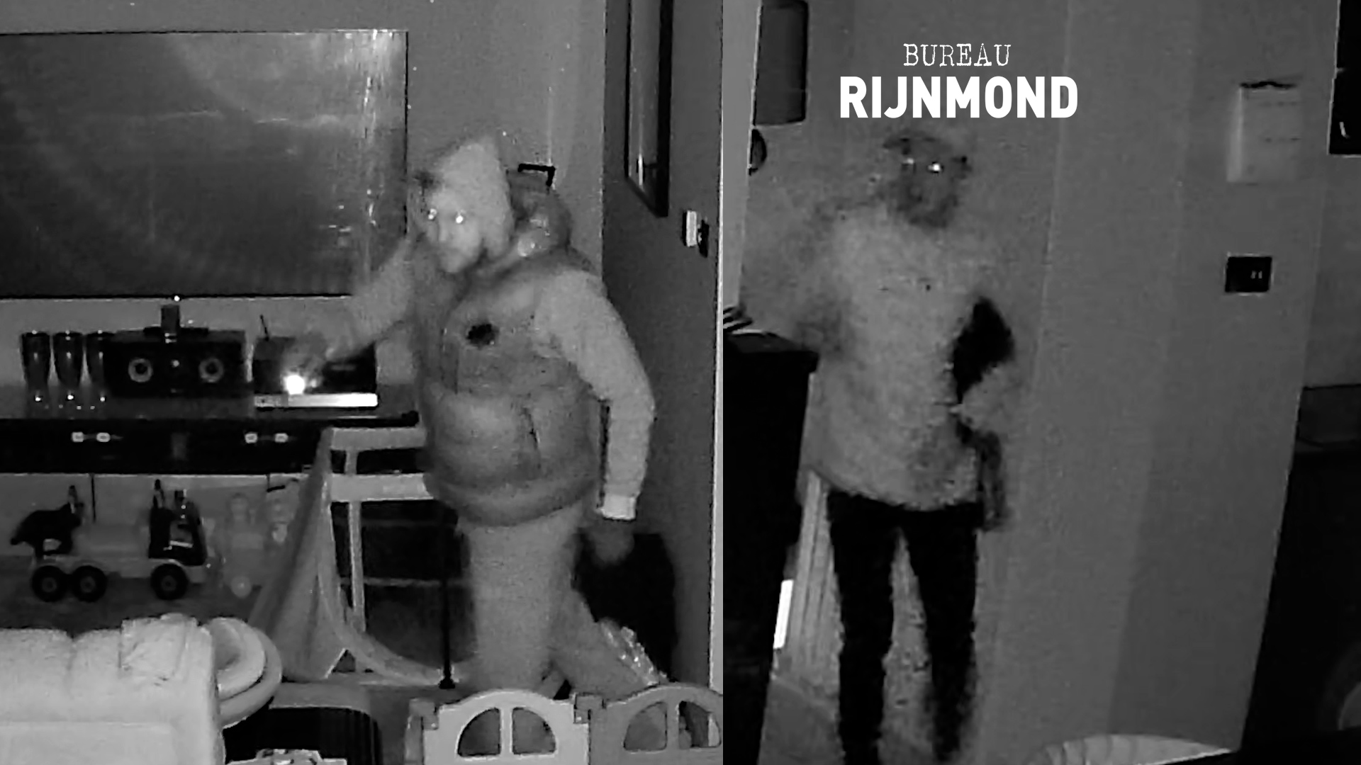 Paspoort, Autosleutels En Contant Geld Gestolen Bij Jong Gezin Inbrekers Gefilmd Tijdens Hun Rooftocht