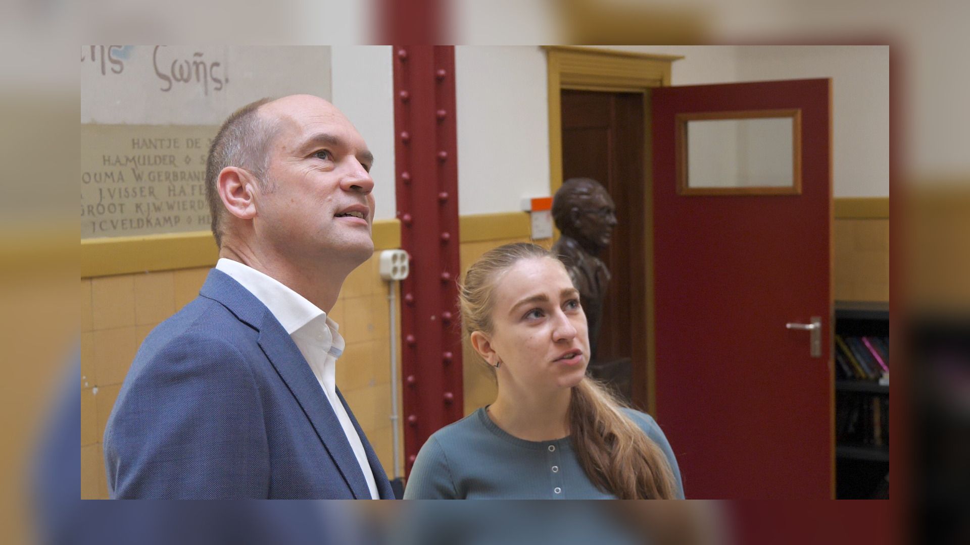 Gert-Jan Segers en Yaroslava Tymts