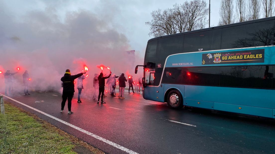 De sfeeractie was niet te missen