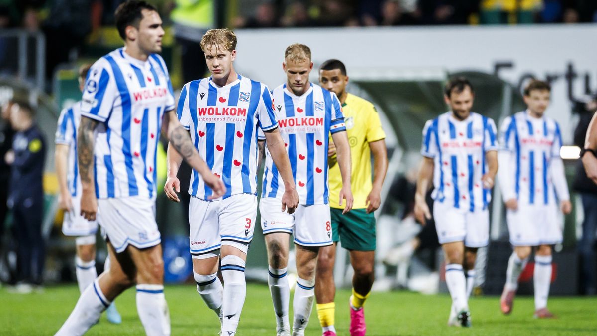 SC Hearrenfean verliest met 2-0 van Fortuna Sittard en is goede reeks kwijt