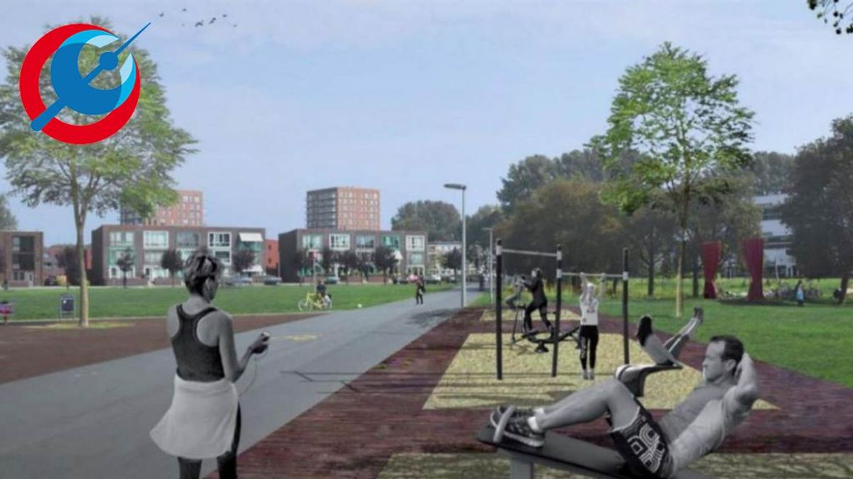 Arnhemse wijk Malburgen krijgt een openlucht-sportschool