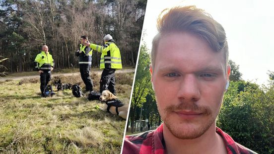 Reddingshondenteam RHWW gaat zoeken naar vermiste Dominic