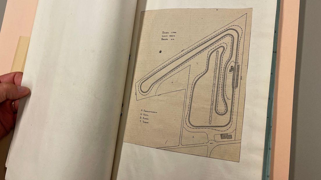 Het oorspronkelijke circuit moest in Zeist komen.