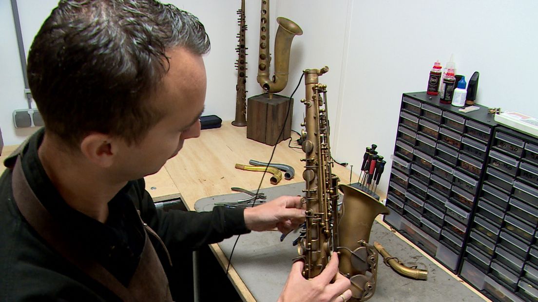 Zeeuwse saxofoonbouwer wil de hele wereld veroveren