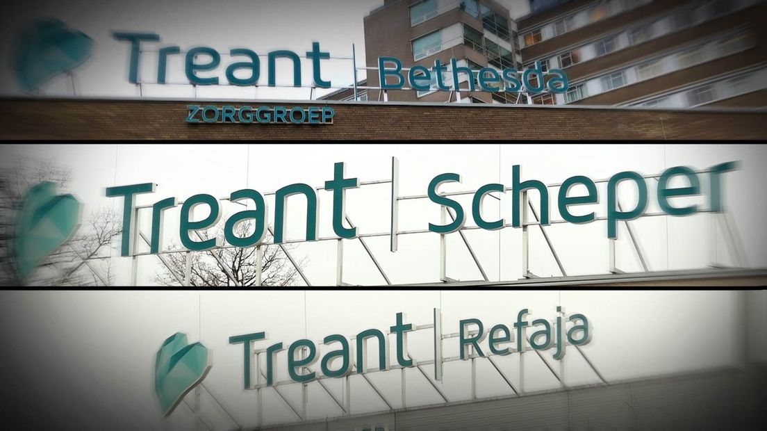 De drie ziekenhuizen van de Treant Zorggroep
(beeldcollage Sjoerd Halma)