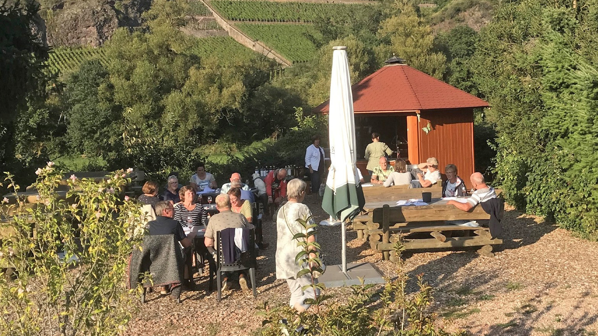Doelgroep van de camping zijn actieve 50-plussers en wijnliefhebbers
