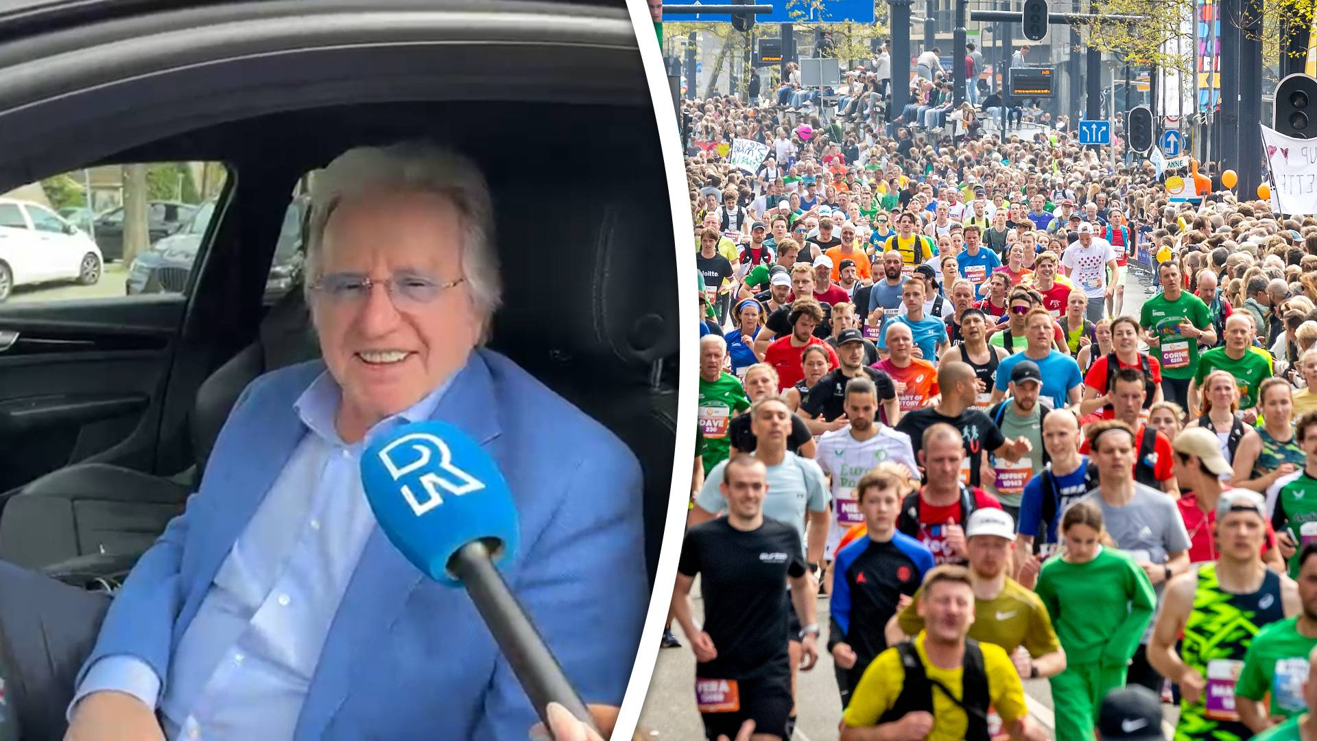 Lee Towers wil alle hardlopers het allerbeste van het succes wensen