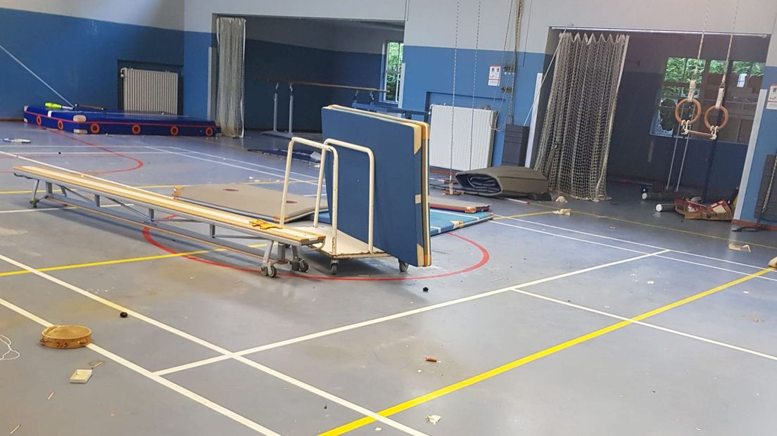 In gymzaal Molenvaete zijn gymstoestellen 'moedwillig' vernield