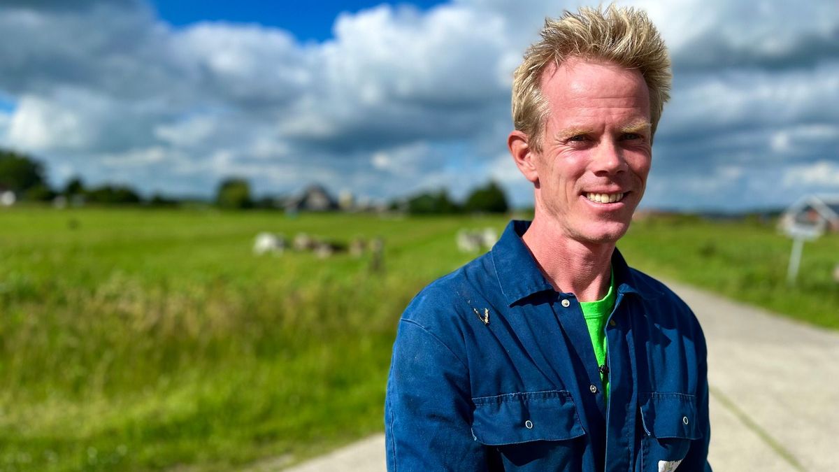 Actievoerende boer Nij Beets: 