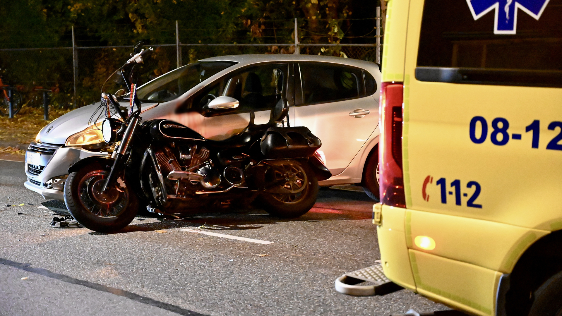 Aanrijding op de Tiendweg Leerdam