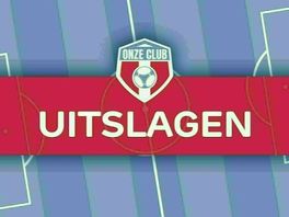 Uitslagen amateurvoetbal zondag 3 mei