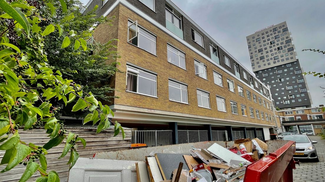 Vroeger azc Martinistate, nu studentenhuisvesting