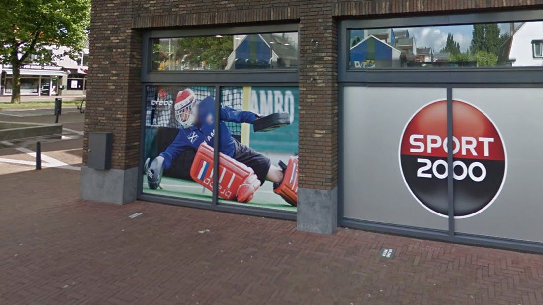 Sport 2000 gaat weg uit het winkelcentrum in Pijnacker