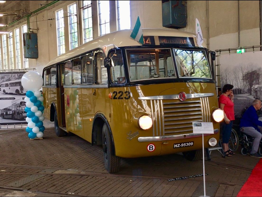 Saurer in volle glorie in Tram Museum