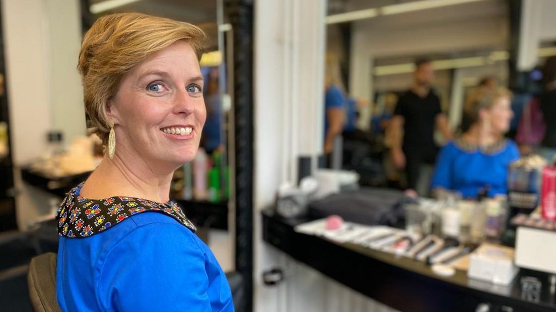 CDA-Kamerlid Hilde Palland maakt zich klaar voor de Troonrede