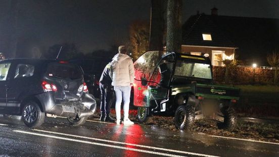Veel schade bij ongeval met drie voertuigen