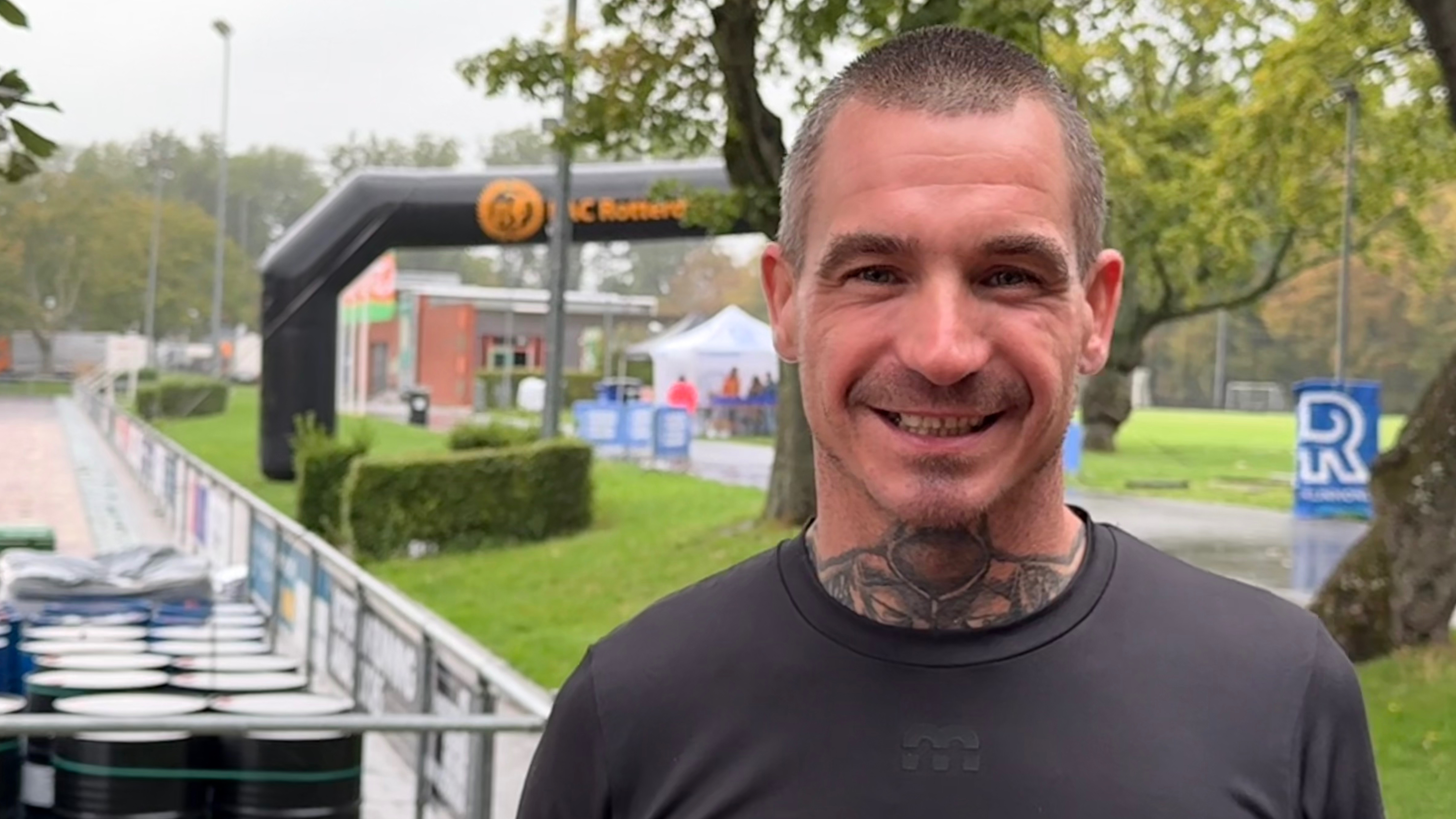 Roy Tomas bij de Rijnmond Run