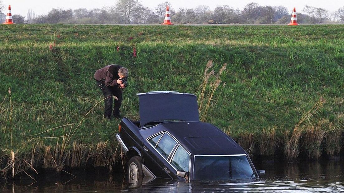 Ralf Meinema werd dood gevonden in de kofferbak van zijn Mercedes (Rechten: Persbureau Meter)