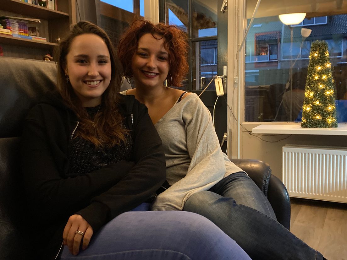 De tweeling Macy en Lisa