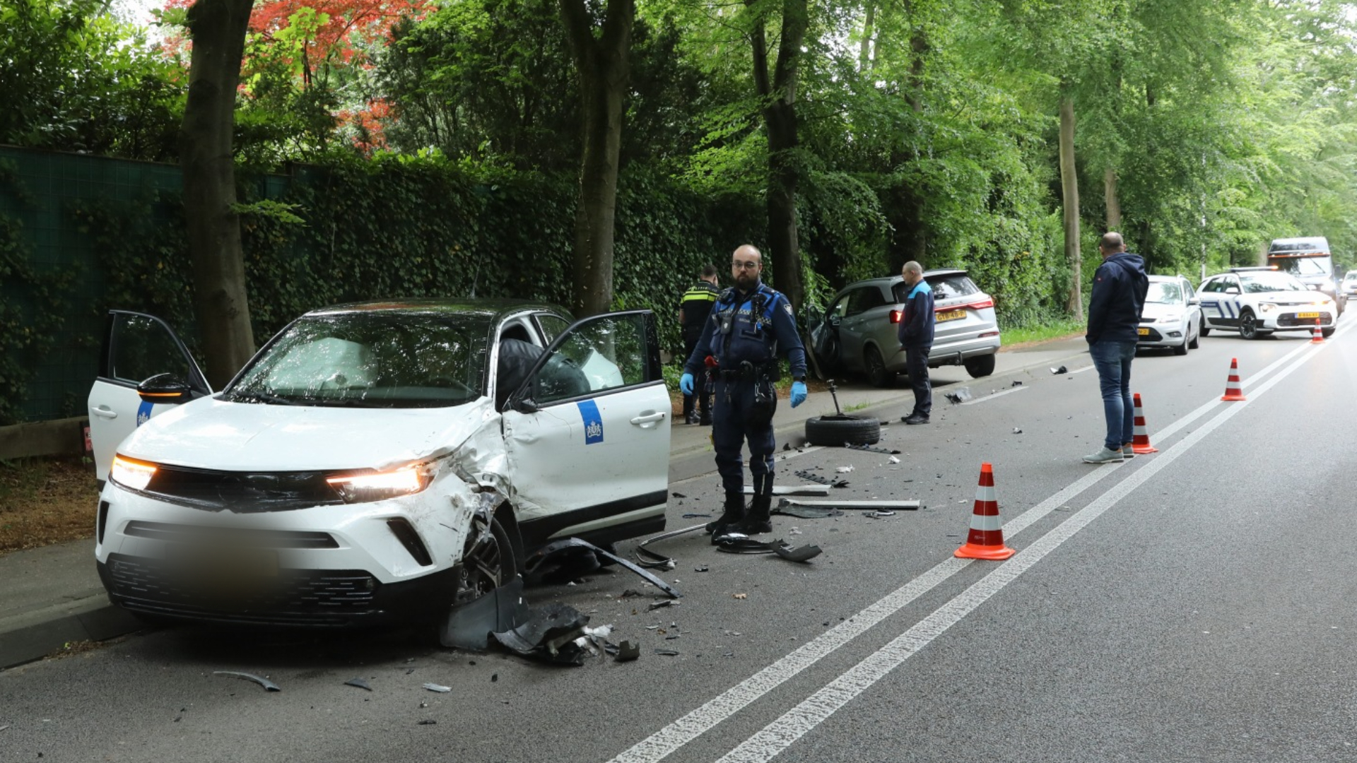 Ongeluk op N221 in Baarn zorgt voor drukte tijdens de spits