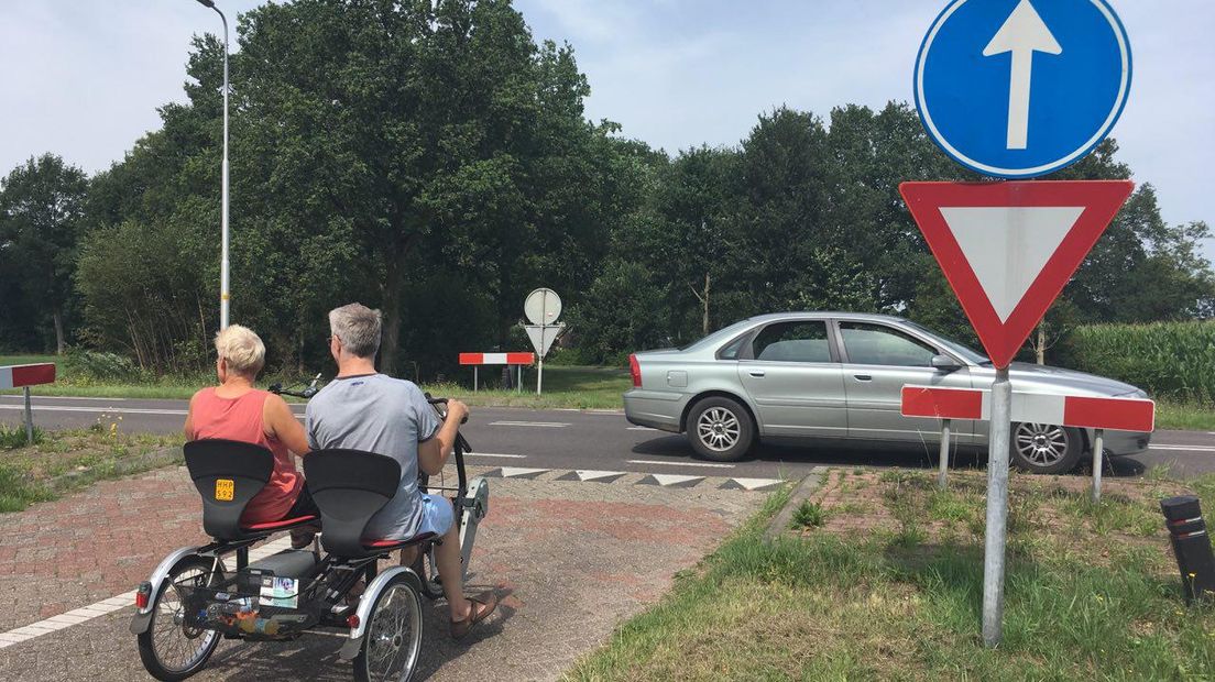 De huidige situatie bij Berghuizen (Rechten: RTV Drenthe / Hielke Meijer)