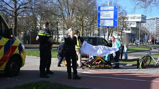 Fietser gewond bij aanrijding