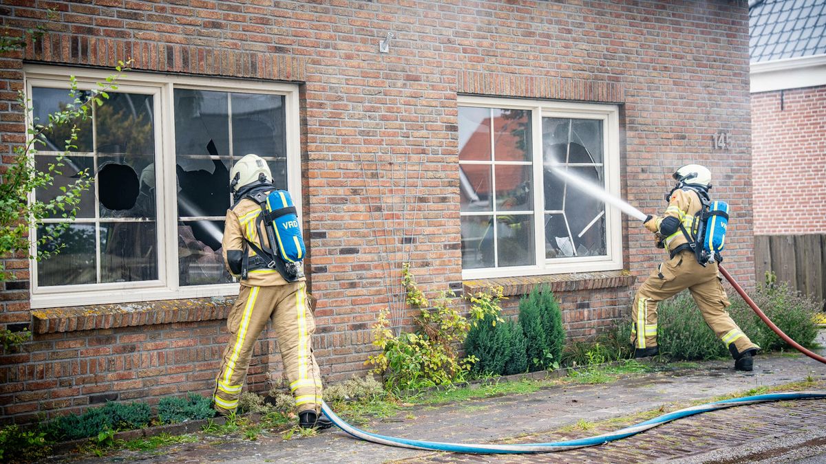 Man gewond bij verdachte woningbrand in Bovensmilde