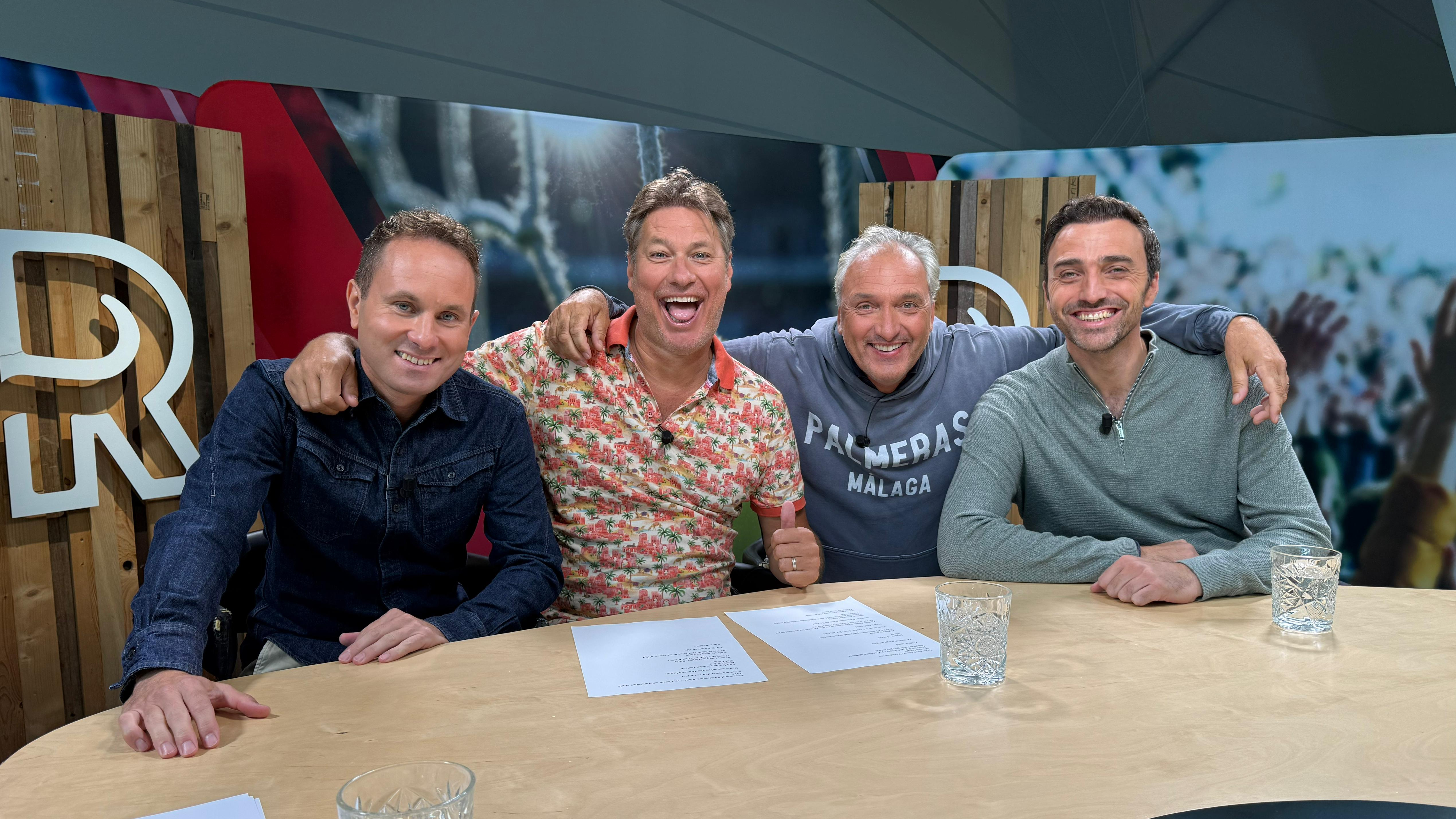 Bart Nolles, Sander de Kramer, Dennis Kranenburg en Robert Maaskant