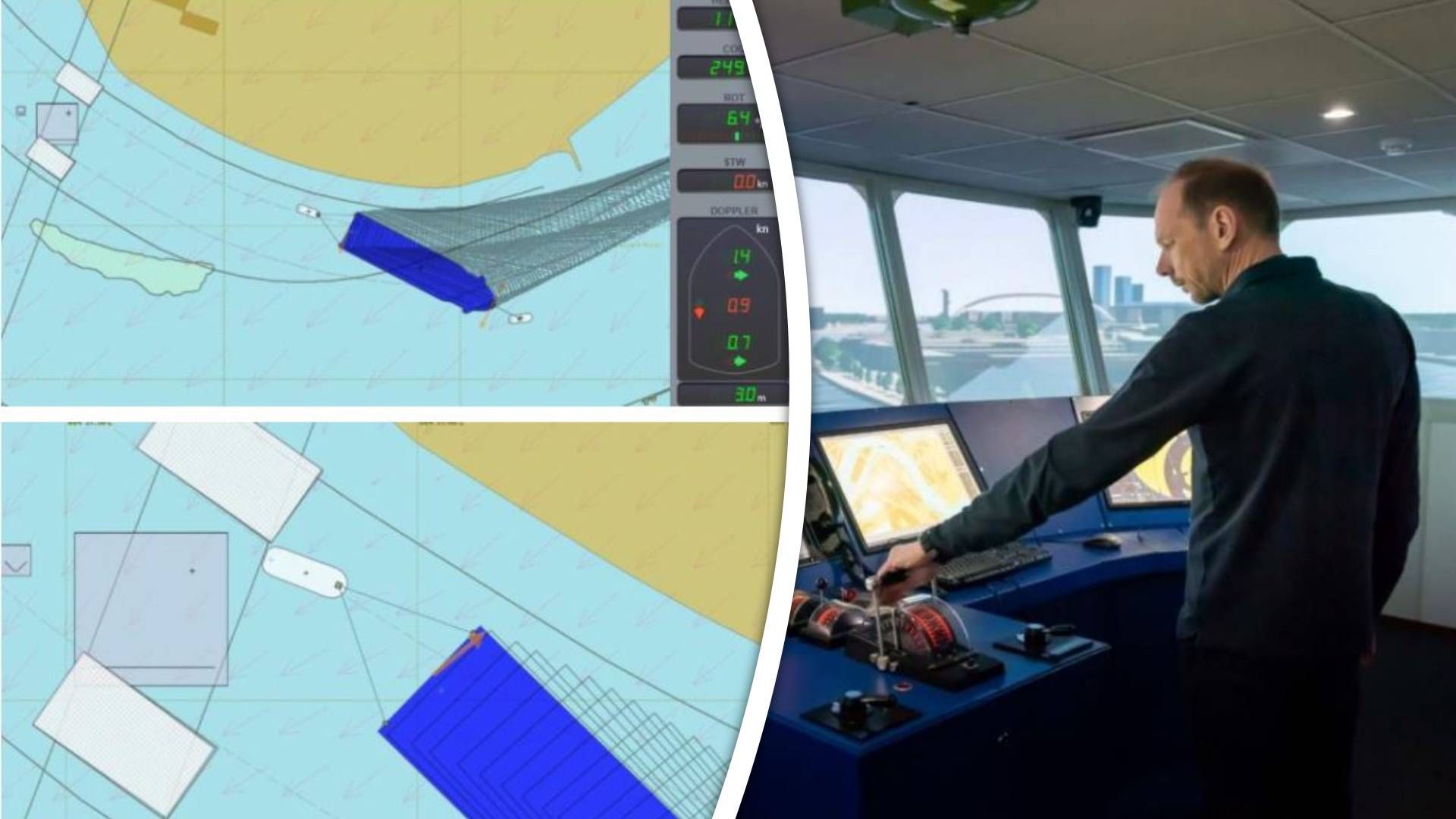 Kraakhelder rapport na tientallen simulaties: schepen kunnen