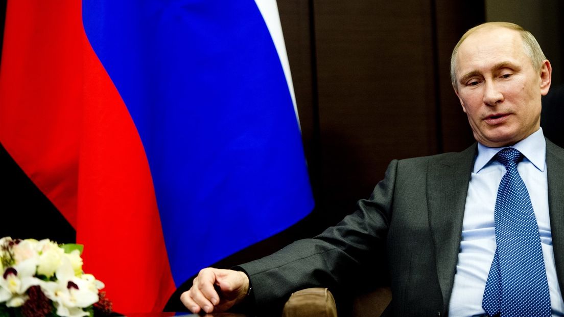 Russische president Poetin in 2014.