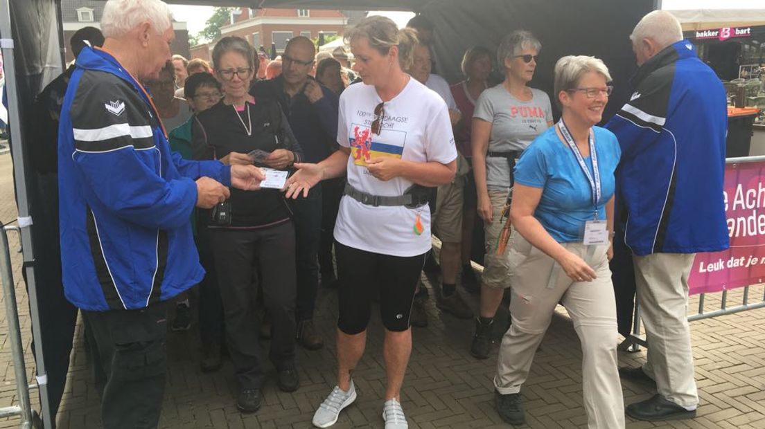 In het centrum van Doetinchem start vandaag de 13e Achterhoekse Wandel4daagse. Lopers moeten dit keer rekening houden met een warme editie.