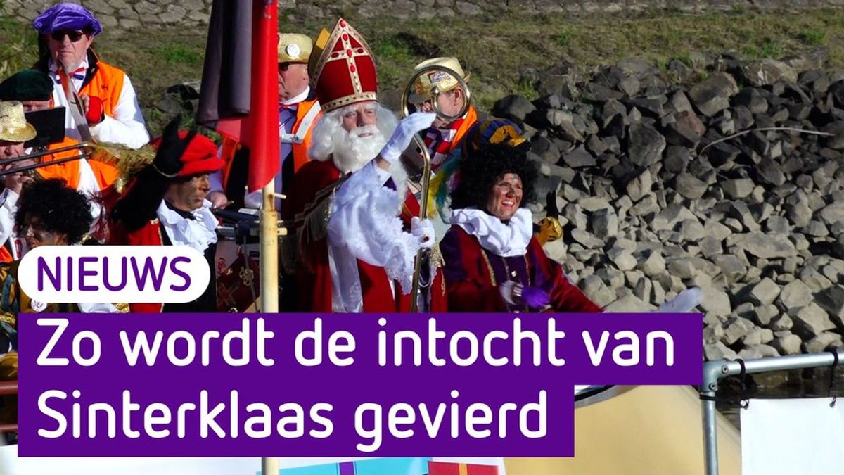 Sinterklaas Is Weer In Het Land Zo Zette Hij Voet Aan Wal Omroep