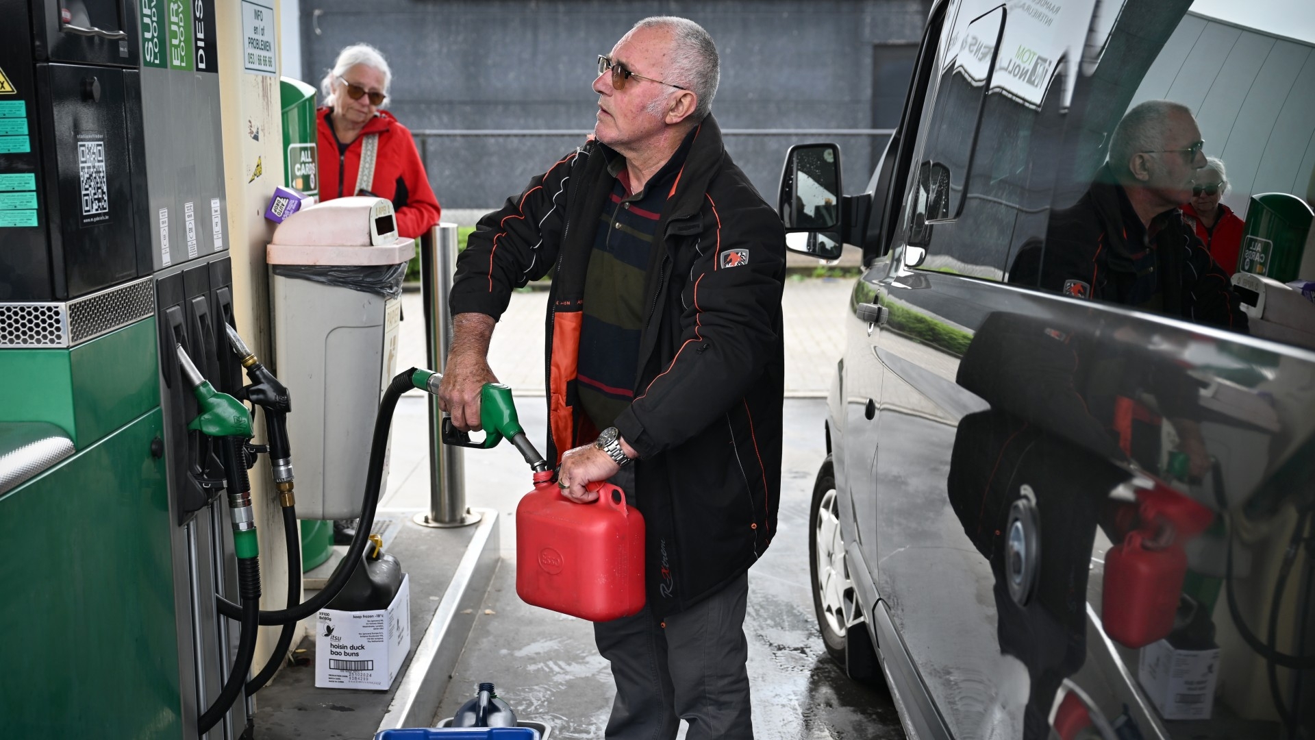 Benzine of diesel hamsteren: ‘Eén vonk is genoeg’