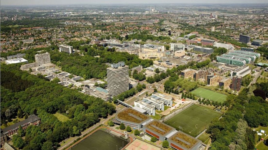 De campussen van Nijmegen.