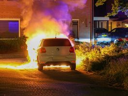 Auto brandt uit in Beilen