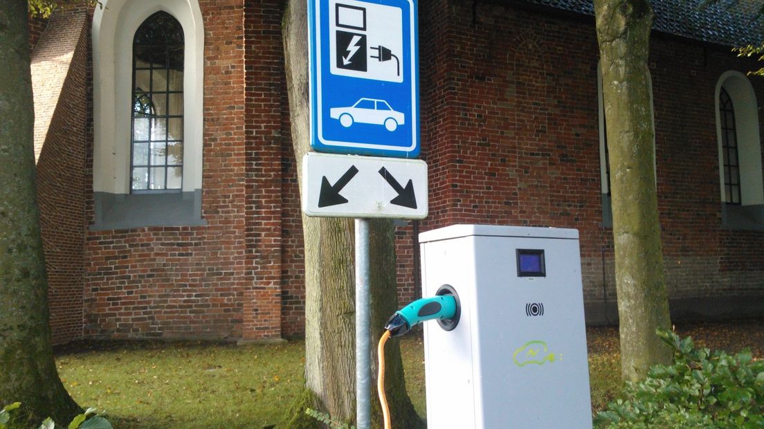 Drenthe kent relatief weinig laadpalen voor elektrische auto's (Rechten: Erik-Sjoerd Nauta/RTV Drenthe)