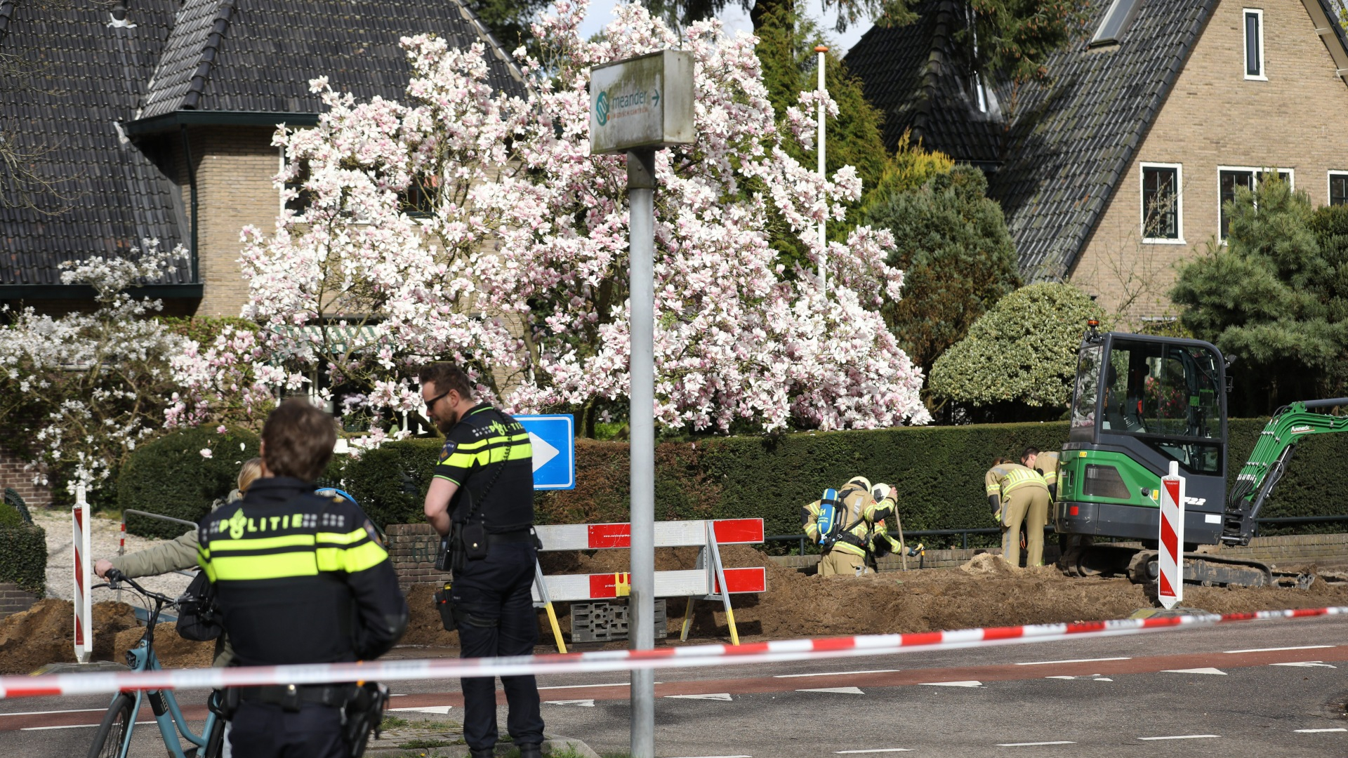 Woningen ontruimd na gaslek in Baarn