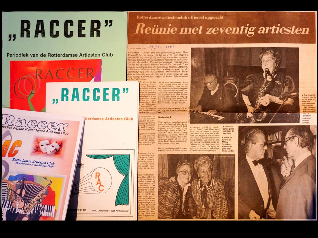 Het ontstaan van de RAC op 6 januari 1986, en het clubblad Raccer door de jaren heen.