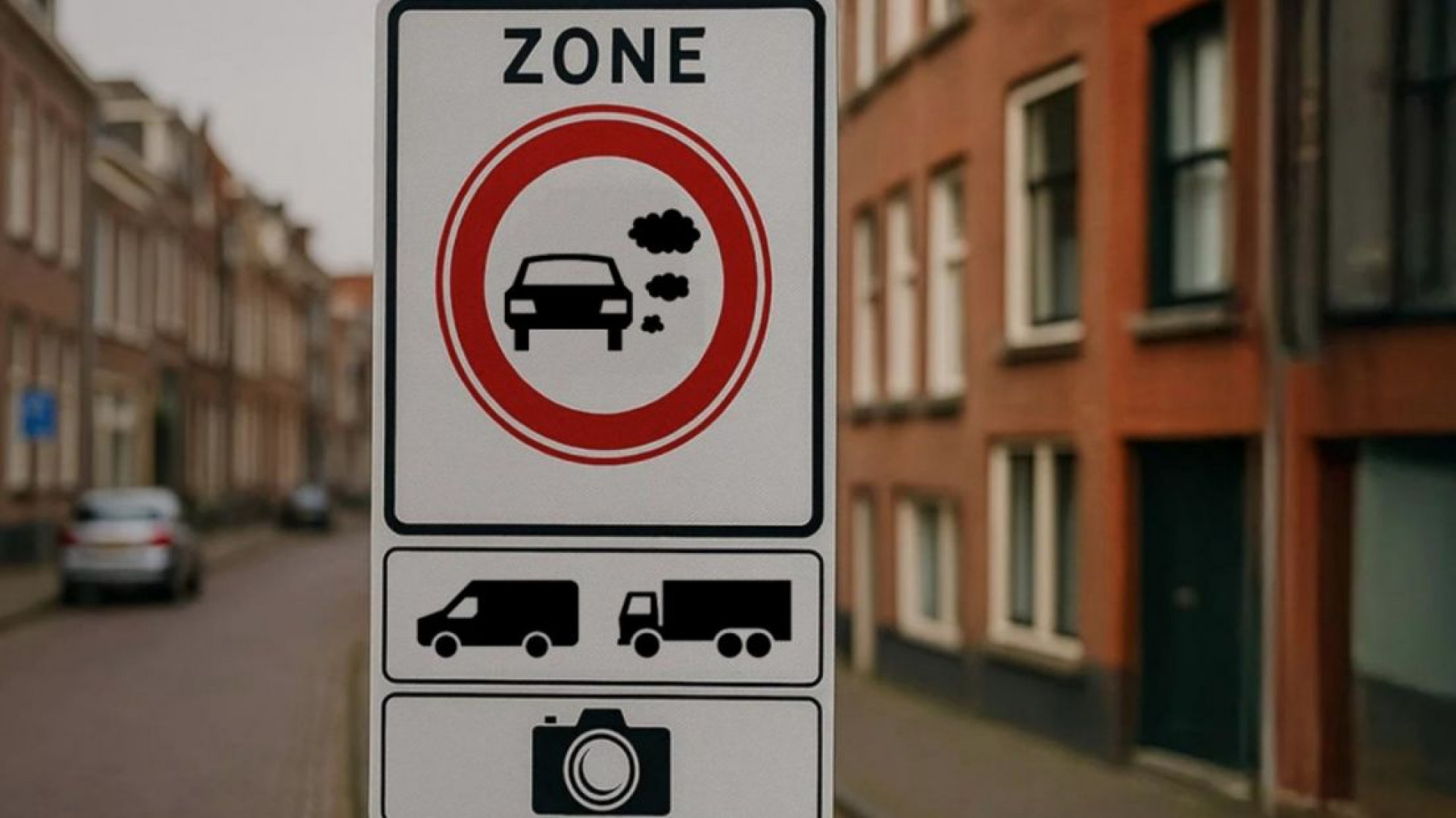 Het nieuwe landelijke verkeersbord voor de zero-emissiezone