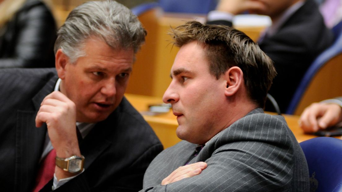 Brinkman en De Mos als Kamerleden in 2010