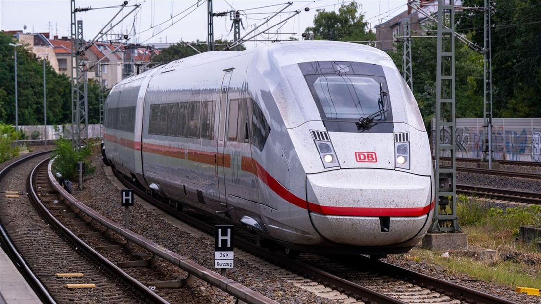 Een Duitse trein, foto ter illustratie