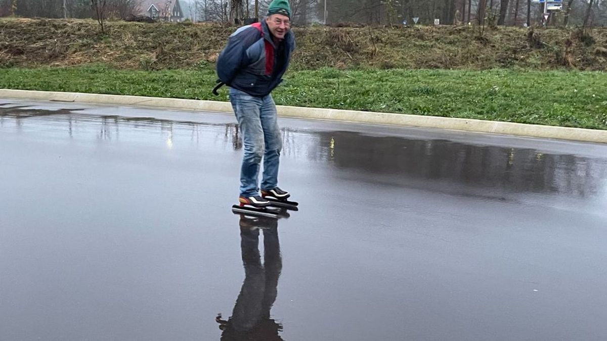 In Winterswijk gaan schaatsers over één nacht ijs - Omroep Gelderland